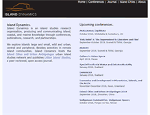 Tablet Screenshot of islanddynamics.org